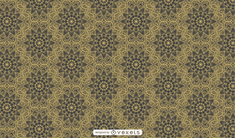 Fondo retro lujoso patrón ornamental Fondo retro lujoso patrón ornamental