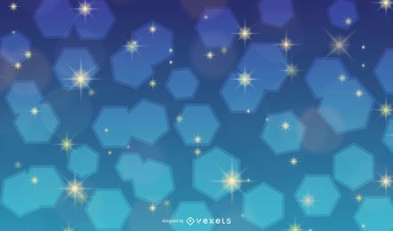 Shiny Colorful Background with Blinking Honeycomb Shiny Colorful Background with Blinking Honeycomb