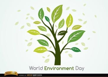 Plant and leaves world environment day