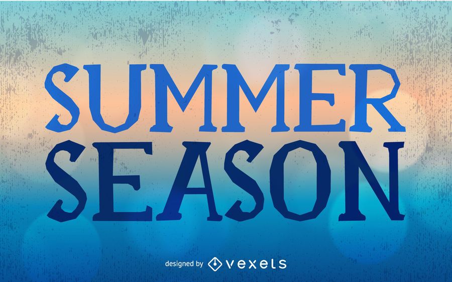 Abstract Grungy Summer Season Card Abstract Grungy Summer Season Card