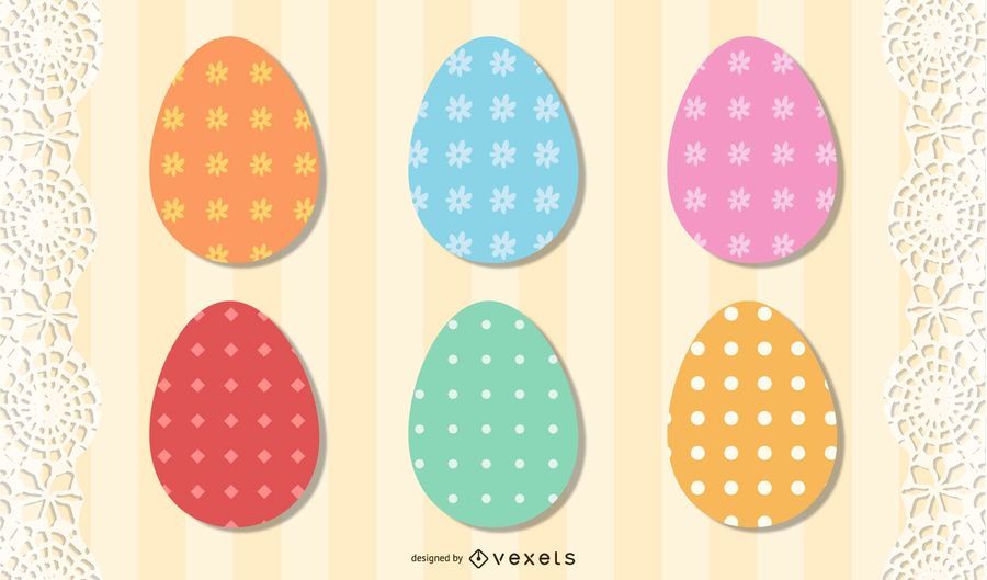 Funky Easter Eggs Decoration Funky Easter Eggs Decoration