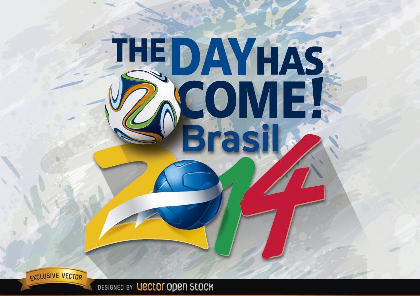 Promoción del día de inicio de Brasil 2014