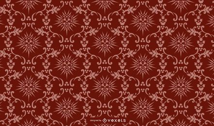 Fondo de borde de corte de patrón de Paisley vintage Fondo de borde de corte de patrón de Paisley vintage