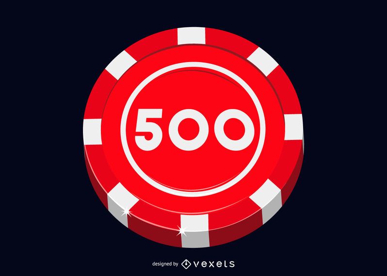 Casino roulette chip Casino roulette chip