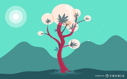 Blume von anderen Planeten