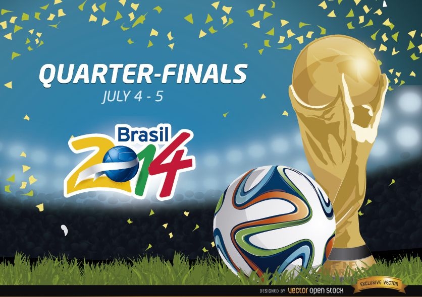 Promo??o das quartas de final Brasil 2014
