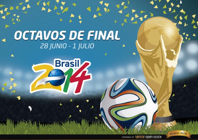 Octavos de final Brasilien 2014 Promo