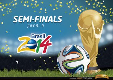 Promoção das semifinais Brasil 2014