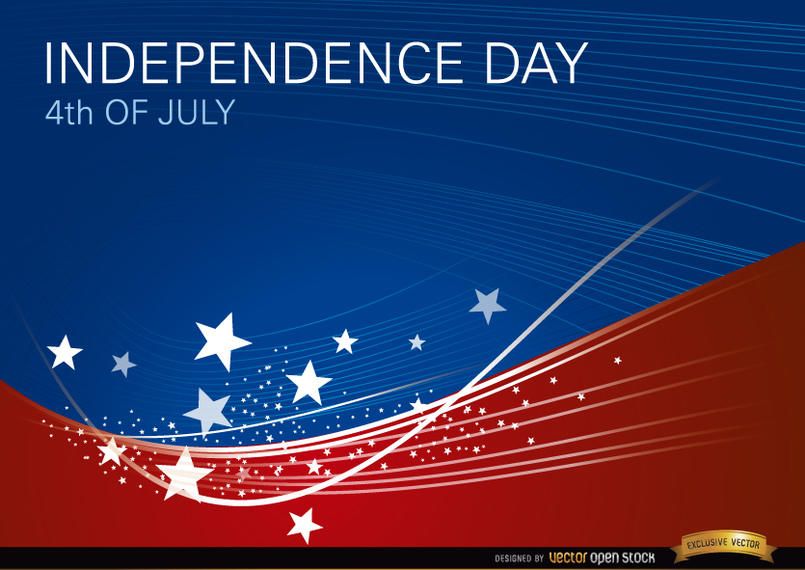 USA wellig Hintergrund 4. Juli USA wellig Hintergrund 4. Juli