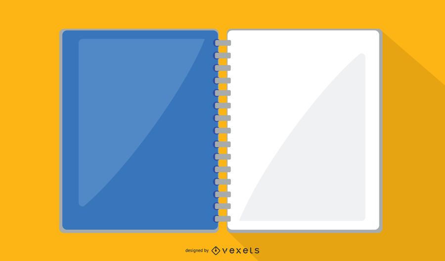 Vector de cuaderno de oficina Vector de cuaderno de oficina
