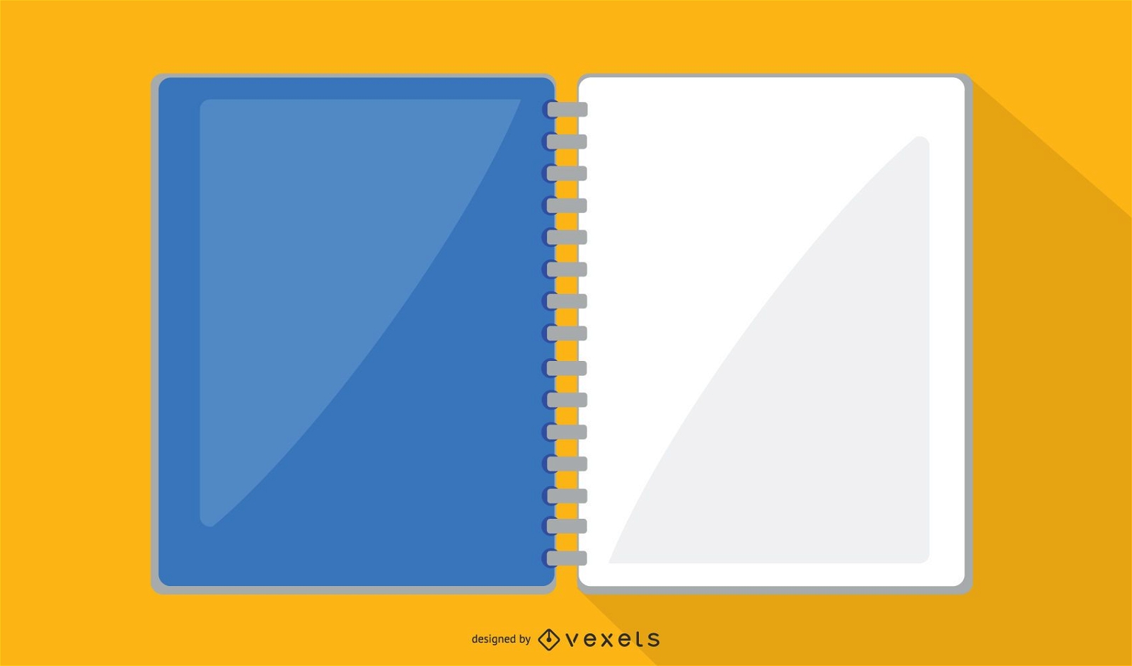 Office notebook vector