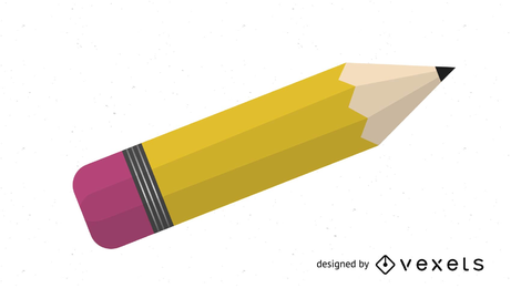 Glossy Yellow Wood Pencil Glossy Yellow Wood Pencil