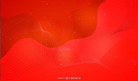 Gauzy Bright Spiral Lines Hintergrund mit Sternen