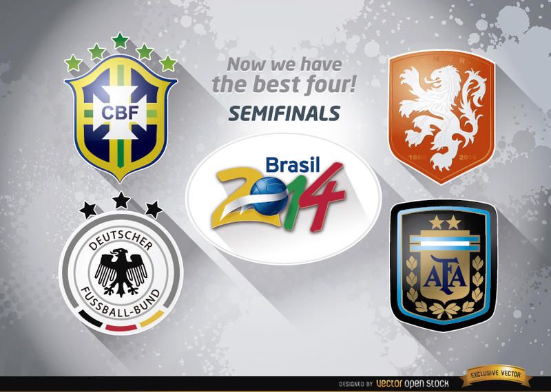 Brazil 2014 semi-finals teams Brazil 2014 semi-finals teams