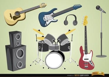 Instrumentos e dispositivos musicais