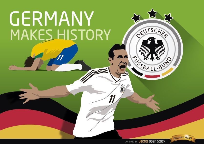 Alemanha triunfa sobre o Brasil faz hist?ria
