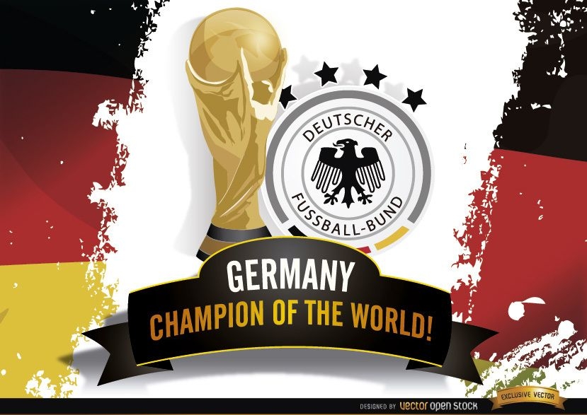 Campeón de Alemania de la Copa del Mundo de Brasil 2014