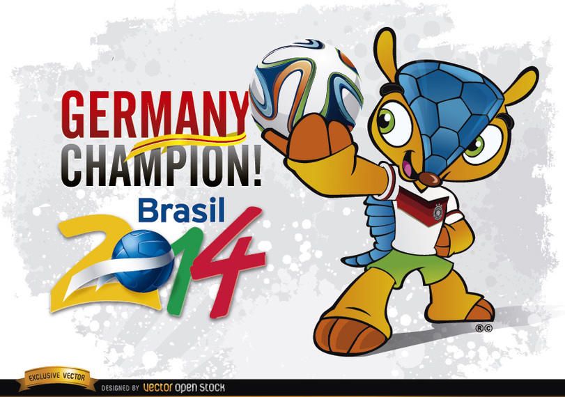 Germany Champion Mascot Brazil 2014 Germany Champion Mascot Brazil 2014