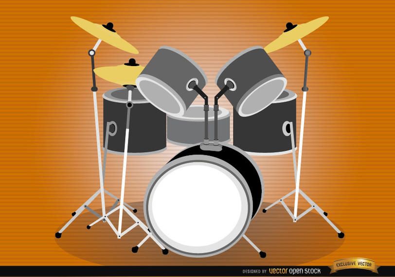 Drum set musical instrument Drum set musical instrument