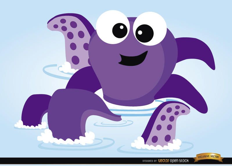 Octopus bathtub toy Octopus bathtub toy