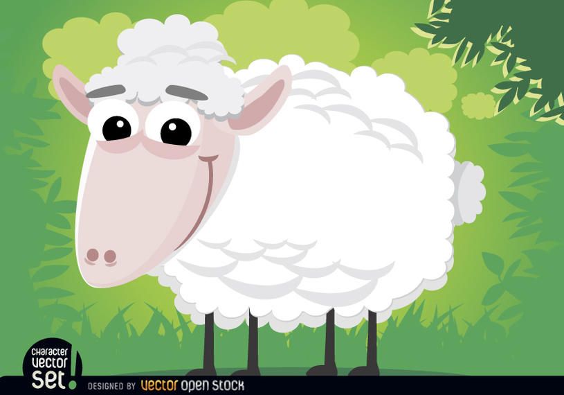 Sheep cartoon animal Sheep cartoon animal