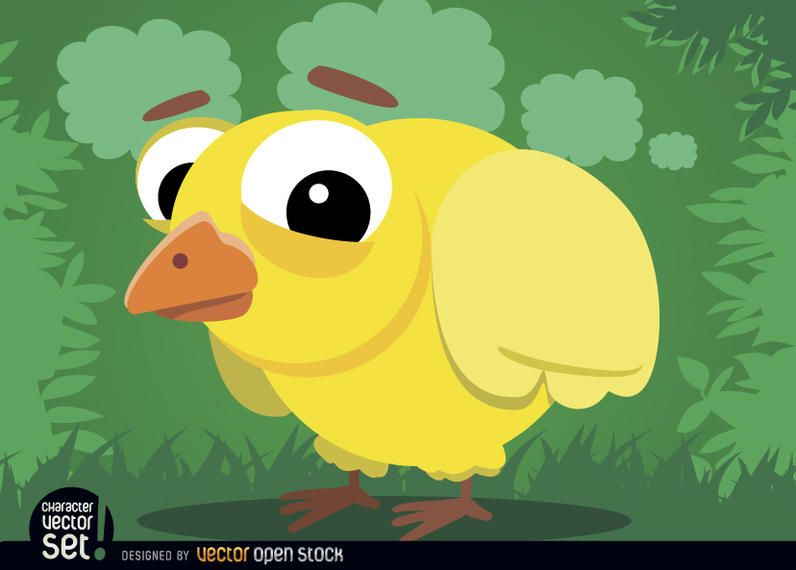 Baby chicken cartoon animal Baby chicken cartoon animal