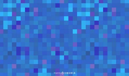 Blue Abstract High Tech Squares Background