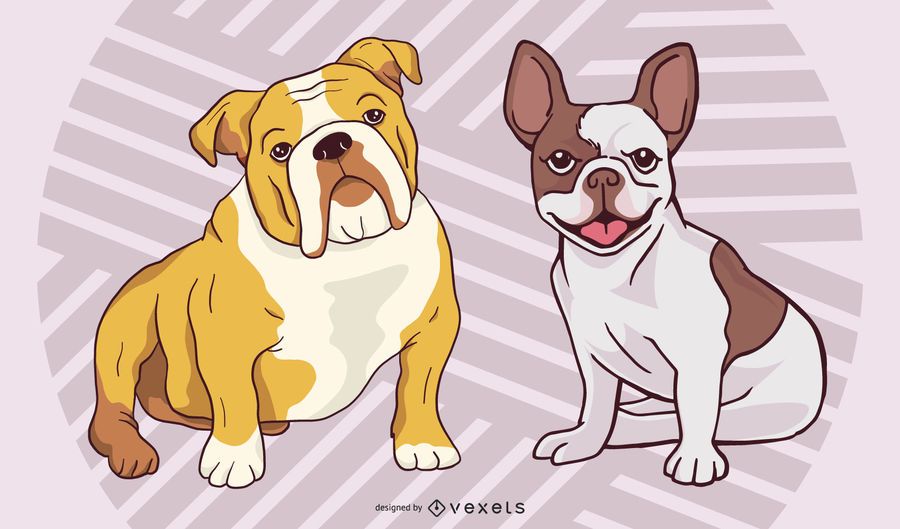 Funky Style Breed & Bulldog Set Funky Style Breed & Bulldog Set