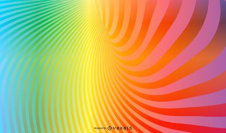 Rainbow Vortex Background with Sparkles