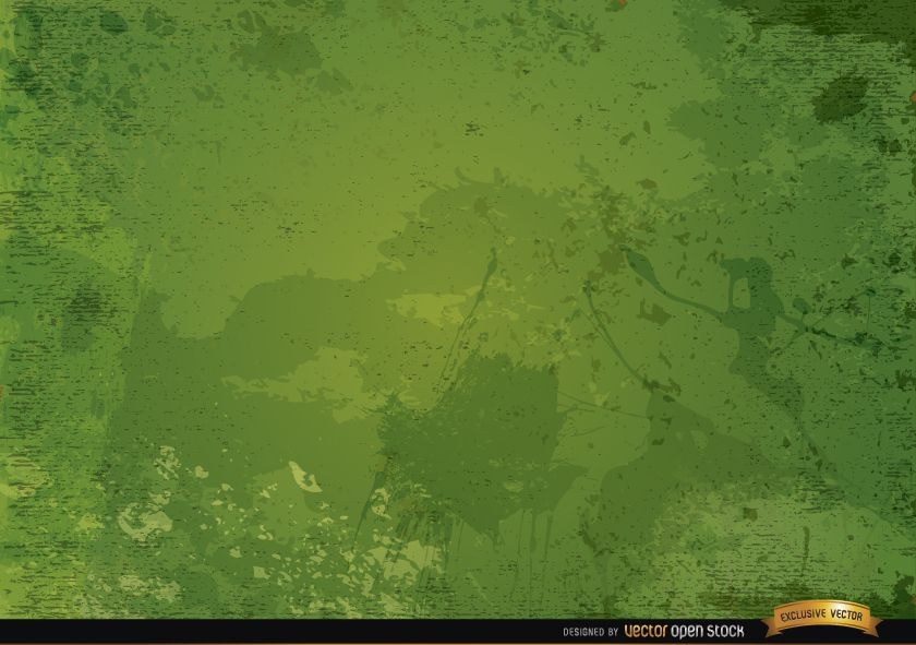 Rustikaler Hintergrund des grünen Schmutzes