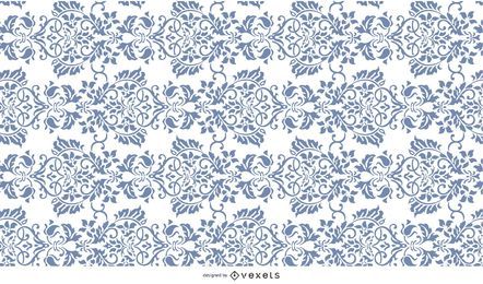 Ornate flower pattern