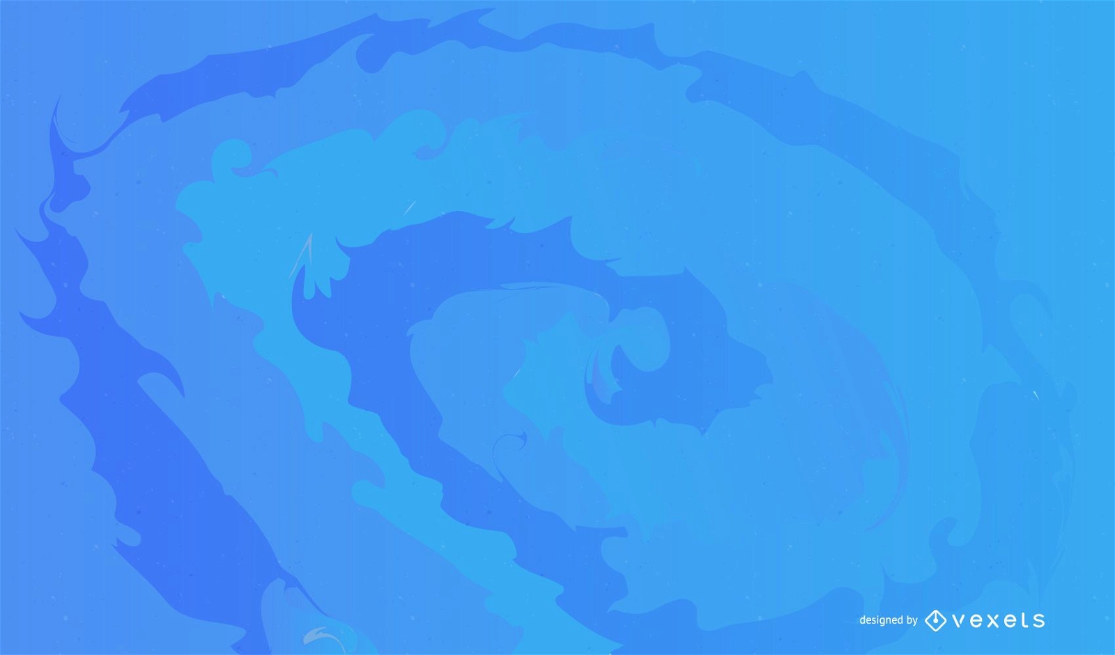 Kreativer blauer Vortex-Spin-gemischter Hintergrund