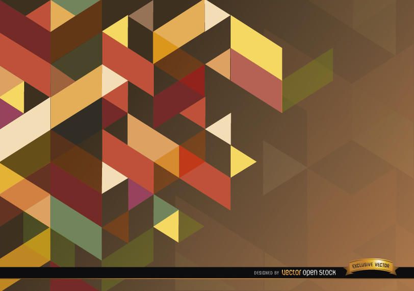 Cubic polygonal background Cubic polygonal background