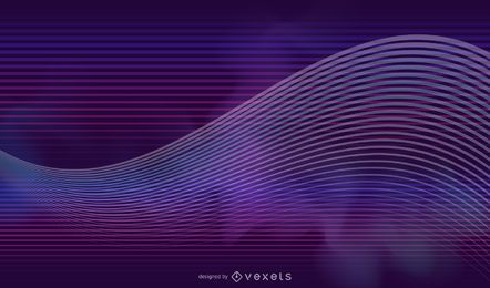 Rainbow Neon Glow Waves & Lines Background Rainbow Neon Glow Waves & Lines Background