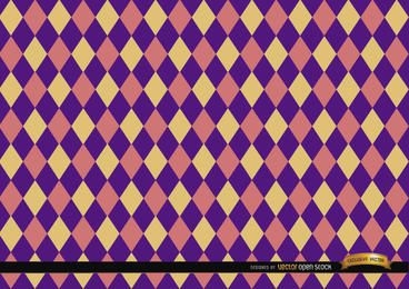 Rhombus colorful pattern background