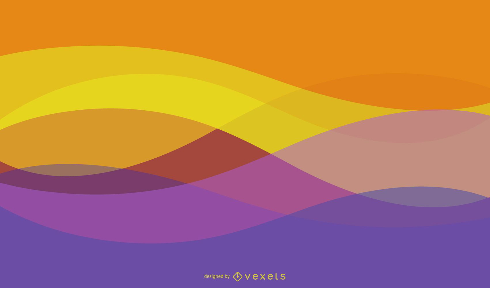 waves background vector