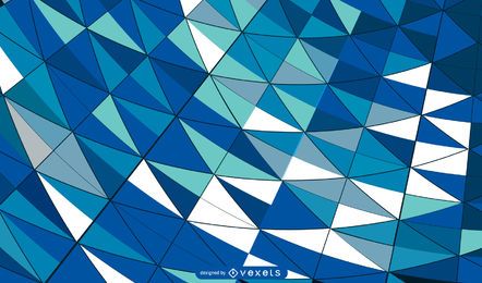 Fondo de mosaico colorido formado con curvas