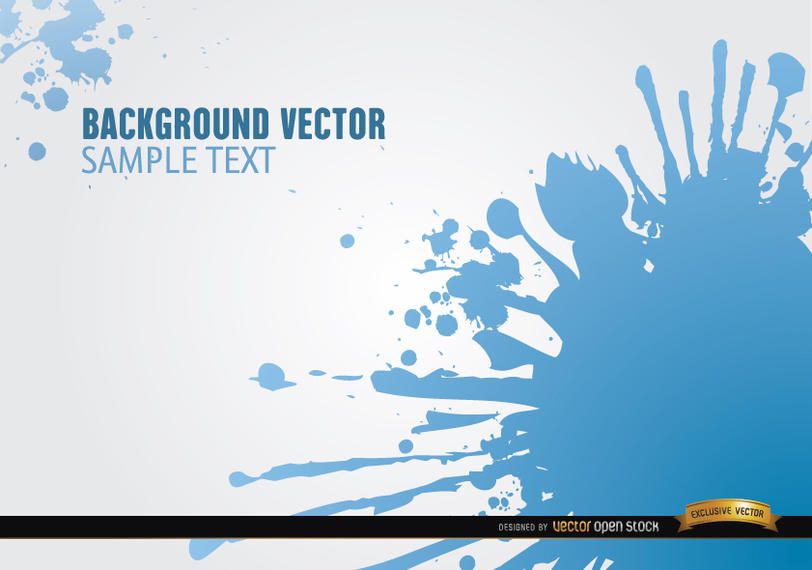 Blue spots of paint background Blue spots of paint background