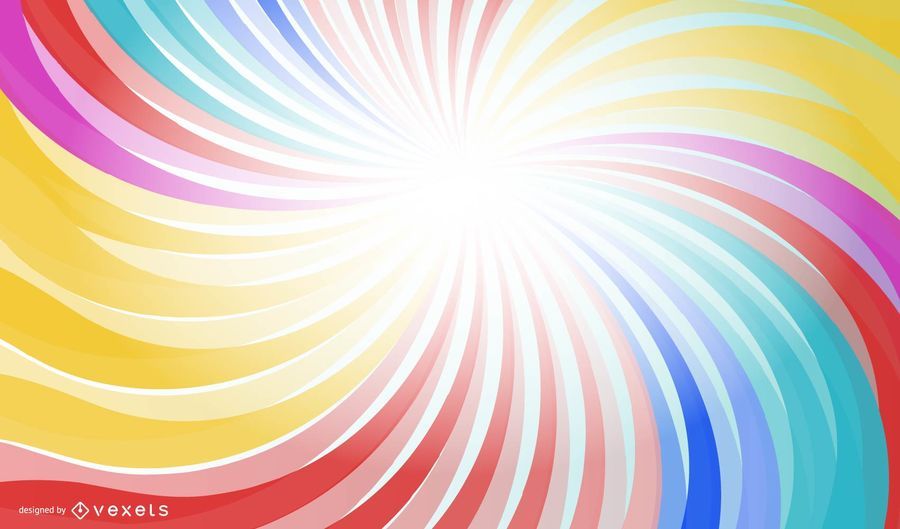 Regenbogen-Wirbel wirbelt Schneidkanten-Hintergrund Regenbogen-Wirbel wirbelt Schneidkanten-Hintergrund