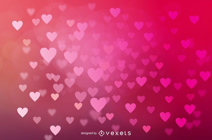 Corazones Bokeh resplandeciente fondo de boda Corazones Bokeh resplandeciente fondo de boda