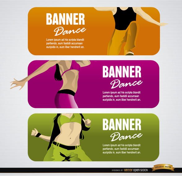 Dancing people headers Dancing people headers