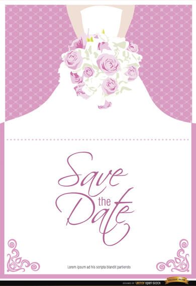 Marriage invitation dress flowers Marriage invitation dress flowers