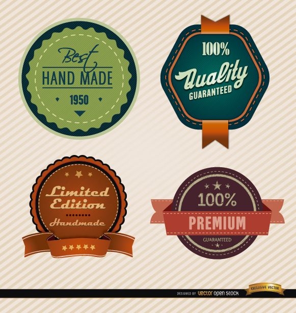 4 Product special feature badges