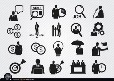 20 Businessman icons