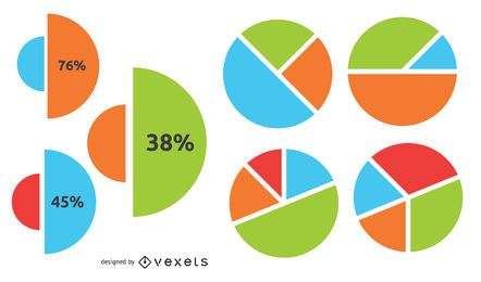 Creative Circular Chart Business Infografik