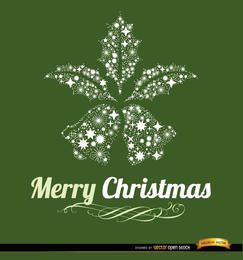 Fondo de campanas de Navidad
