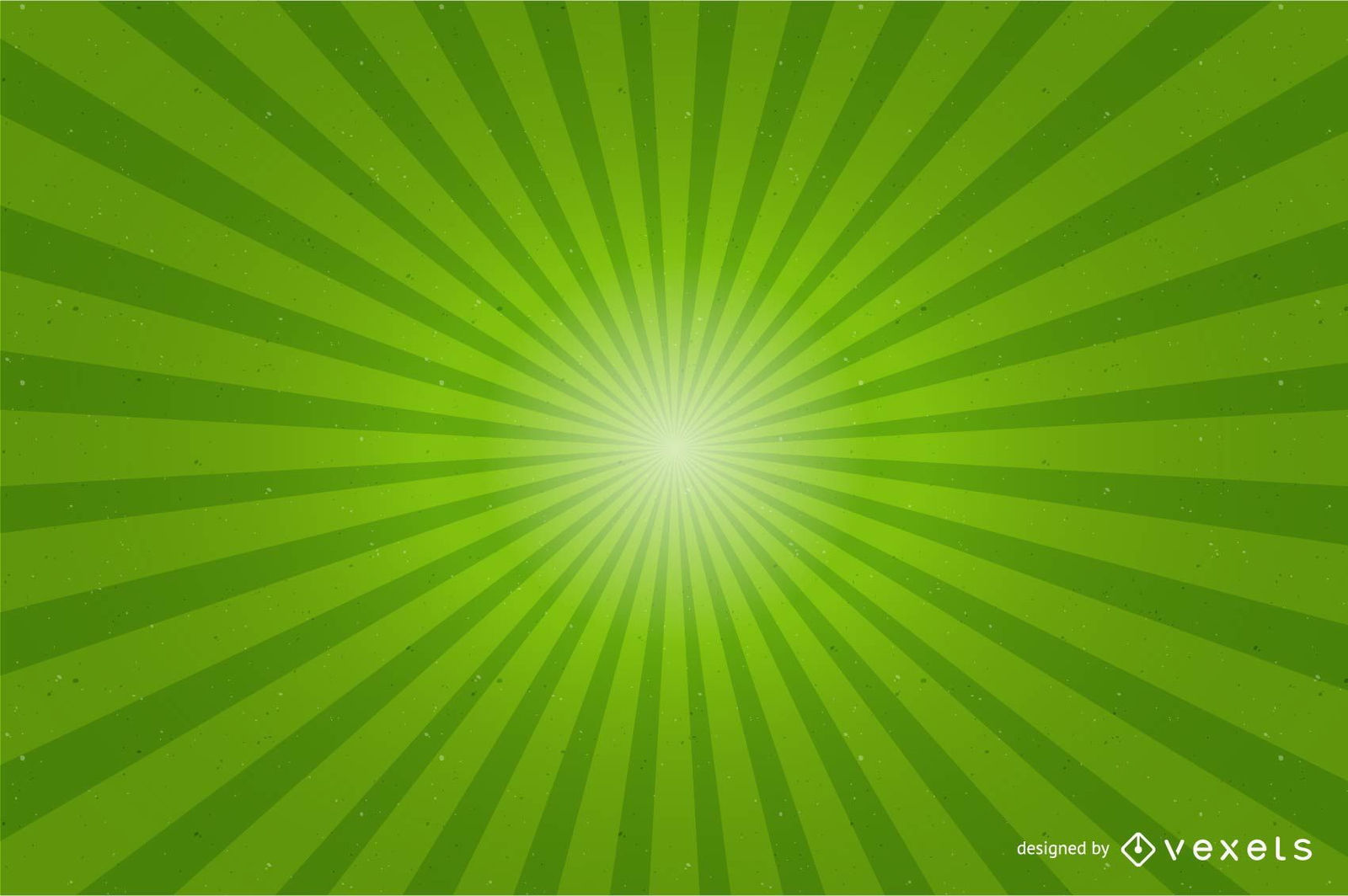 Brillante fondo verde del resplandor solar Descargar vector