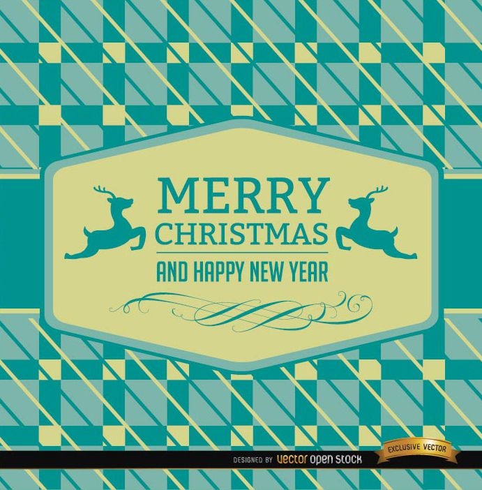 Weihnachtsrennkarte abstrakter Hintergrund