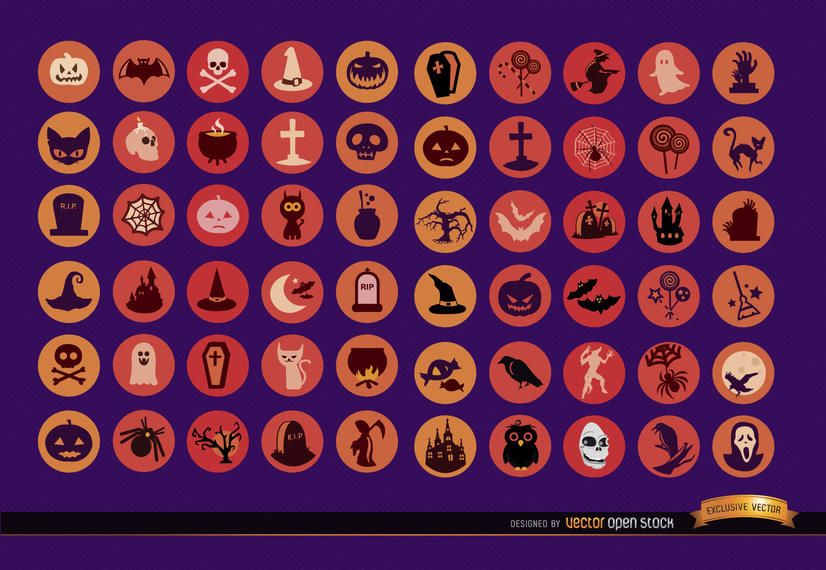 60 Halloween Icons 60 Halloween Icons