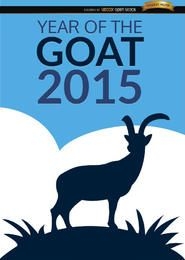 2015 Año de la Cabra azul